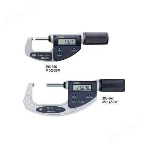 日本三丰293-666数显外径千分尺IP54防护系列293-667 空气环境检测仪器
