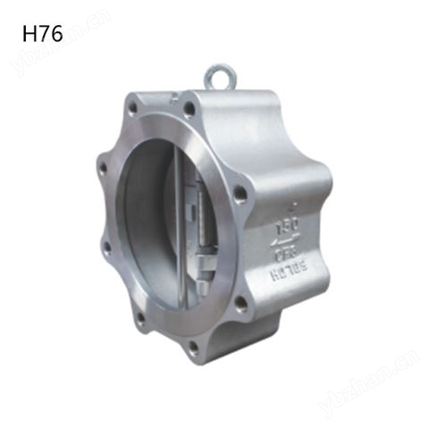 H76鑄造式凸耳式雙瓣旋啟式止回閥