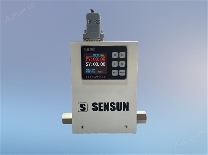 一體數字顯示中大量程流量計/控制器