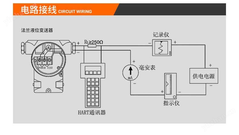 蒸汽锅炉差压液位e星平台网址电路接线图
