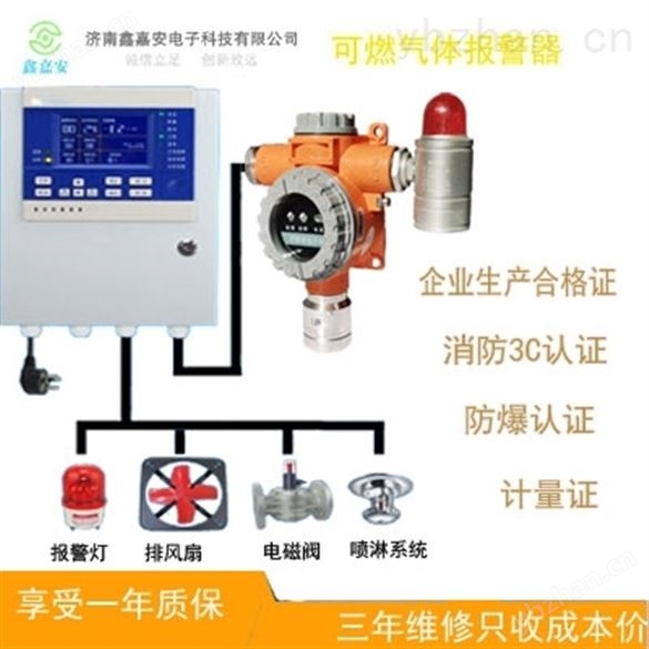 石油可燃?xì)怏w報(bào)警器響了黃燈亮-聲光報(bào)警器
