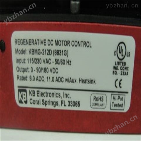 KB Electronics调速器KBIC-120现货